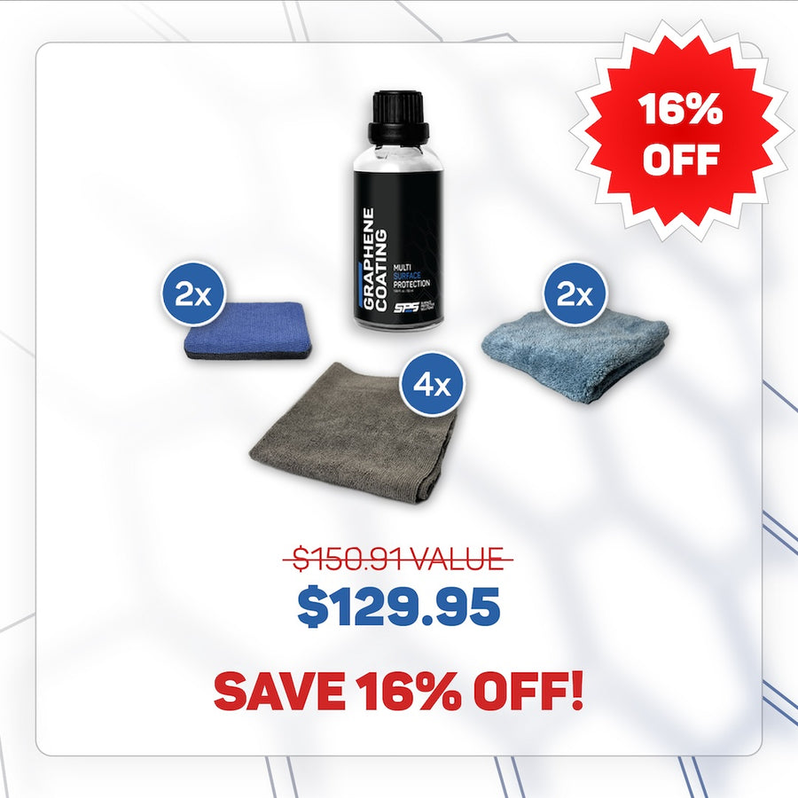 Graphene Coating + FREE Microfiber Applicators and Towels